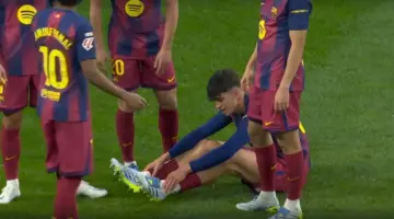 بعد خروجه مصابًا.. موقف بيرنال من لقاء برشلونة وأتلتيكو مدريد في دوري أبطال أوروبا